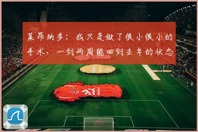 莱昂纳多：我只是做了很小很小的手术，一到两周能回到去年的状态